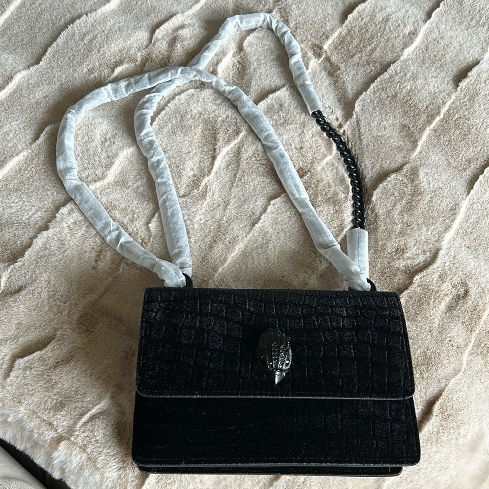 SMALL SHOREDITCH BAG - KURT GEIGER LONDON - NWT - BLACK